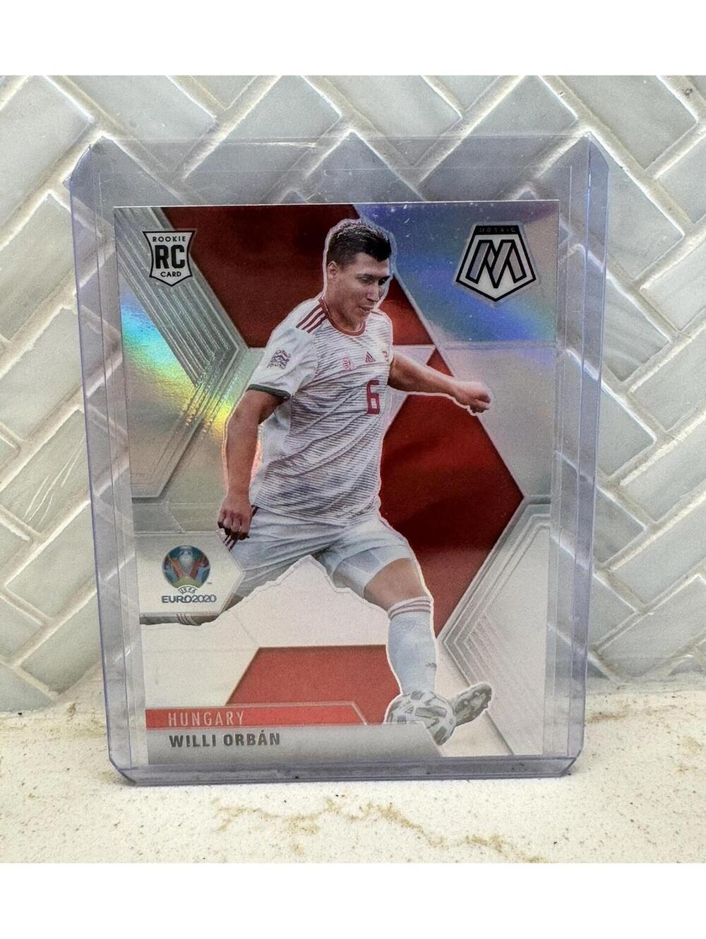2021 Panini Mosaic 2020 UEFA Euro Willi Orban #6 - Rookie Card Hungary No. 52 NM
